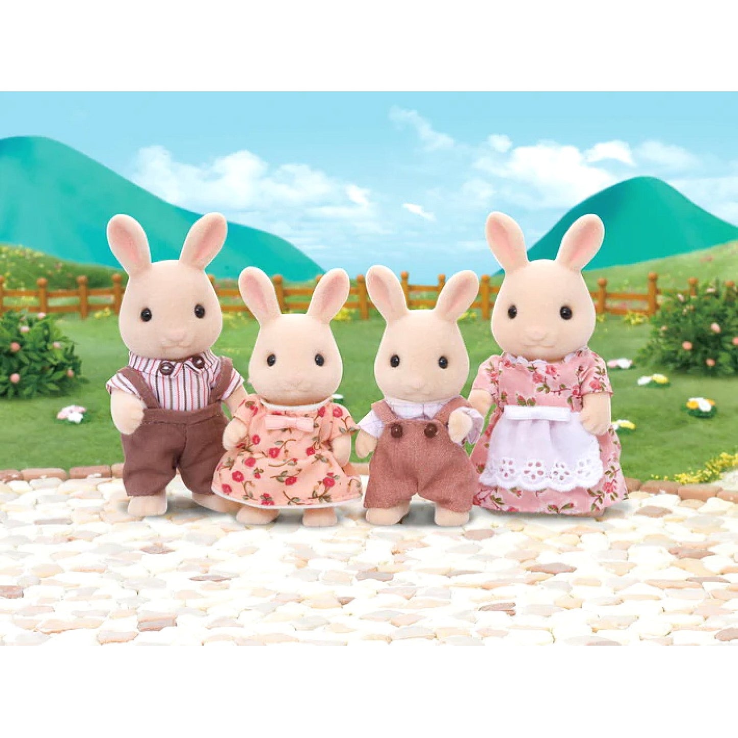 Sylvanian Families - Milk Rabbit Family Set