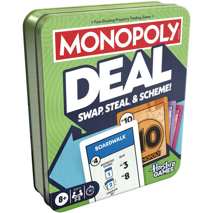 Monopoly - Deal Tin Card Game - Hasbro