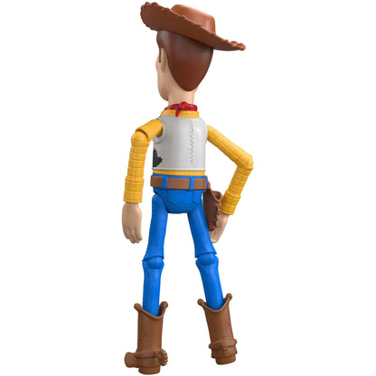 Disney Pixar - Toy Story 5 Woody Figure 12-inch Tall Sheriff 14 Posable Joints - Mattel