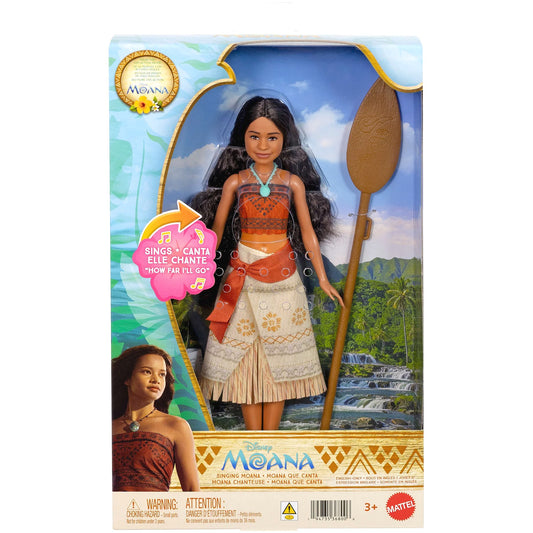 Disney - Moana Singing Fashion Doll Sings “How Far I’ll Go” Inspired by Live Action Movie