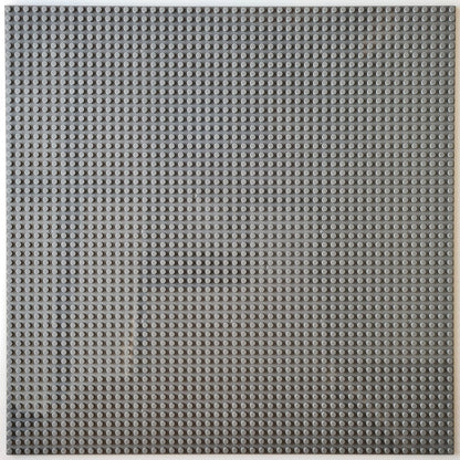 BASEPLATE 50x50 Studs D/grey Generic Brand