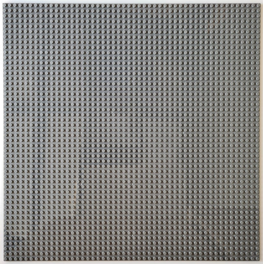 BASEPLATE 50x50 Studs D/grey Generic Brand