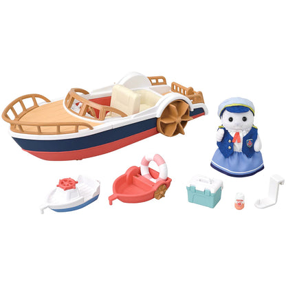 Sylvanian Families - Seal Sailor's Leisure Boat Set