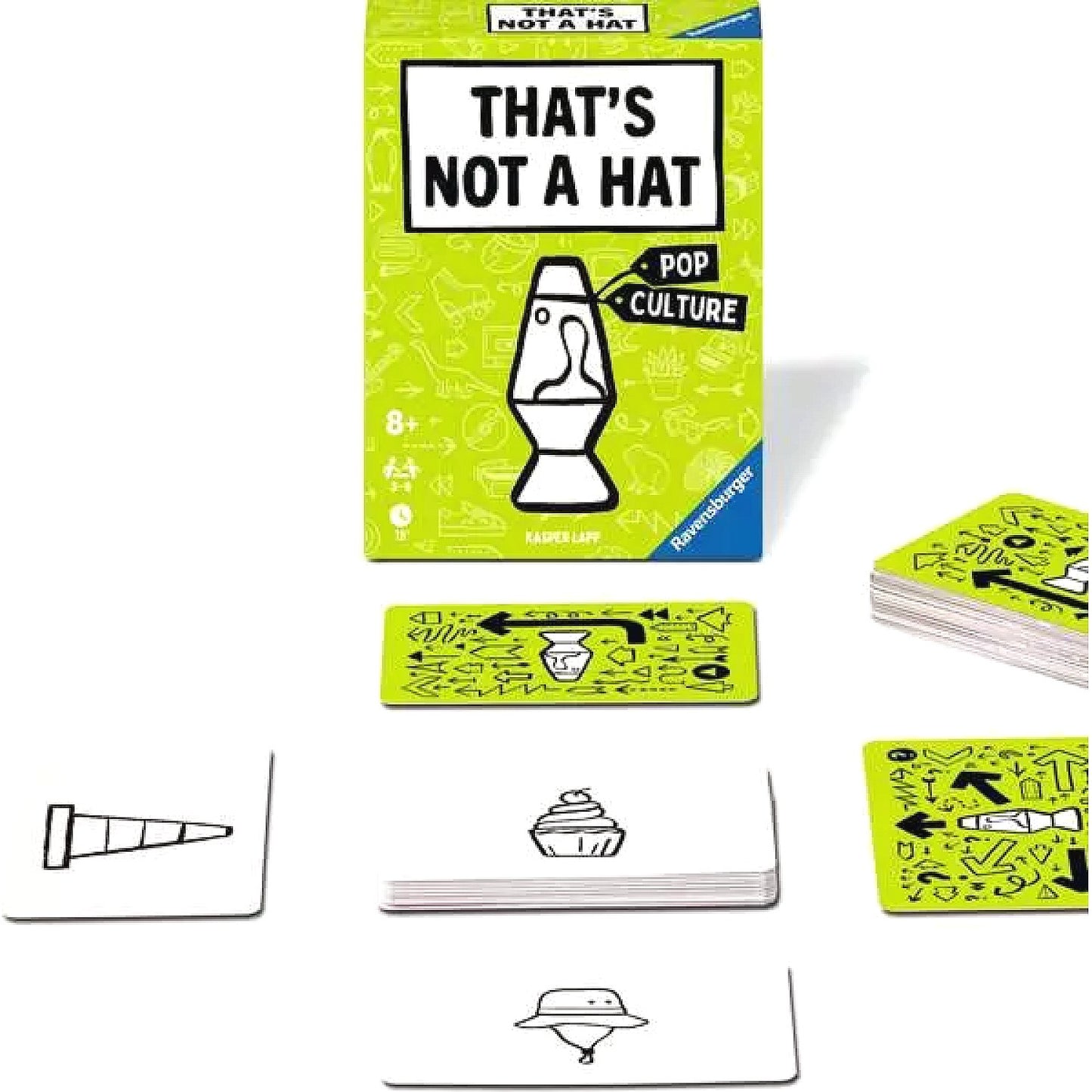 Ravensburger - That's Not a Hat 2 Pop Culture Edition Card Game