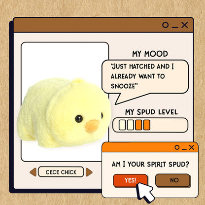 Aurora - Spudsters Cece Chick 10-Inch Plush