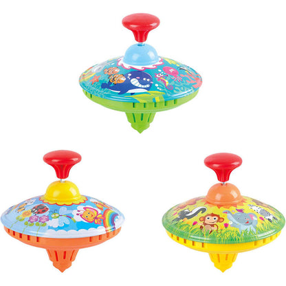 Playgo Toys Ent. Ltd  -  Spinning Top 1 X Assorted (chosen At Random)