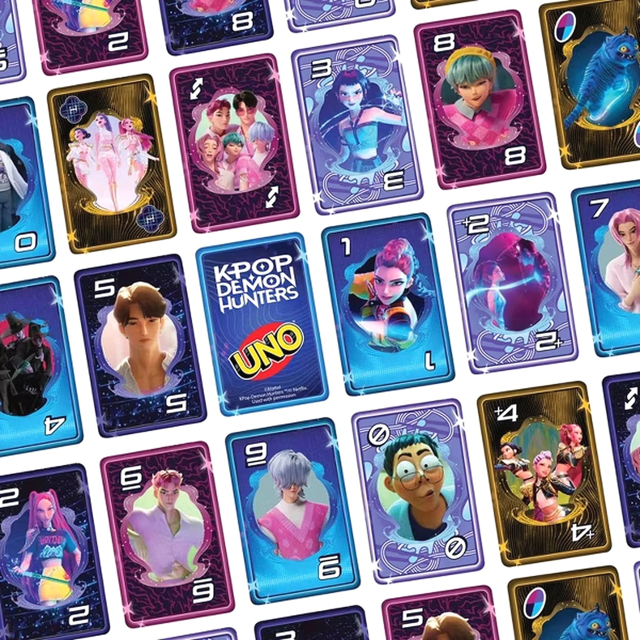 UNO - KPop Demon Hunters Card Game - Mattel Games