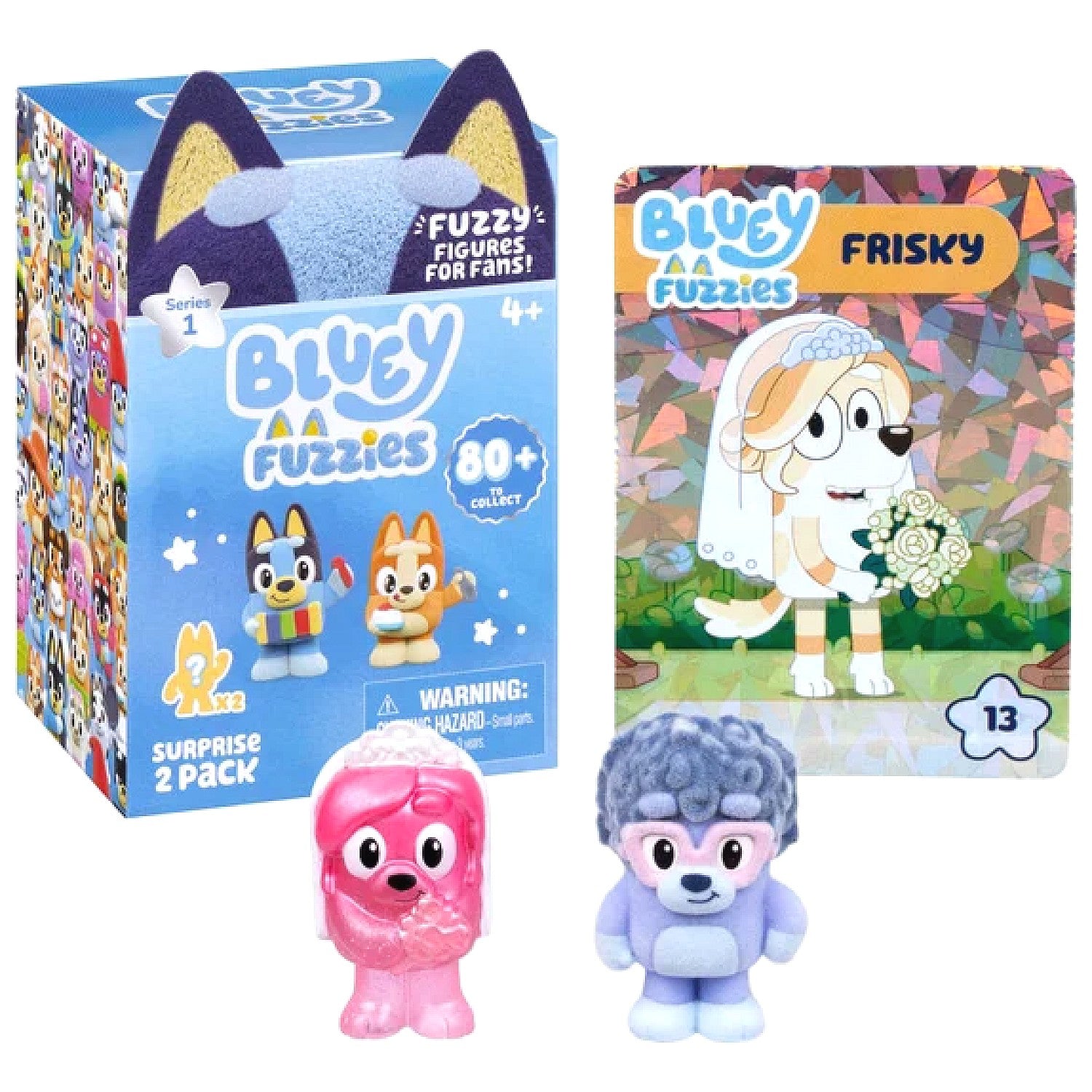 Bluey - Fuzzies Series 15 Surprise 2 Pack Blind Box