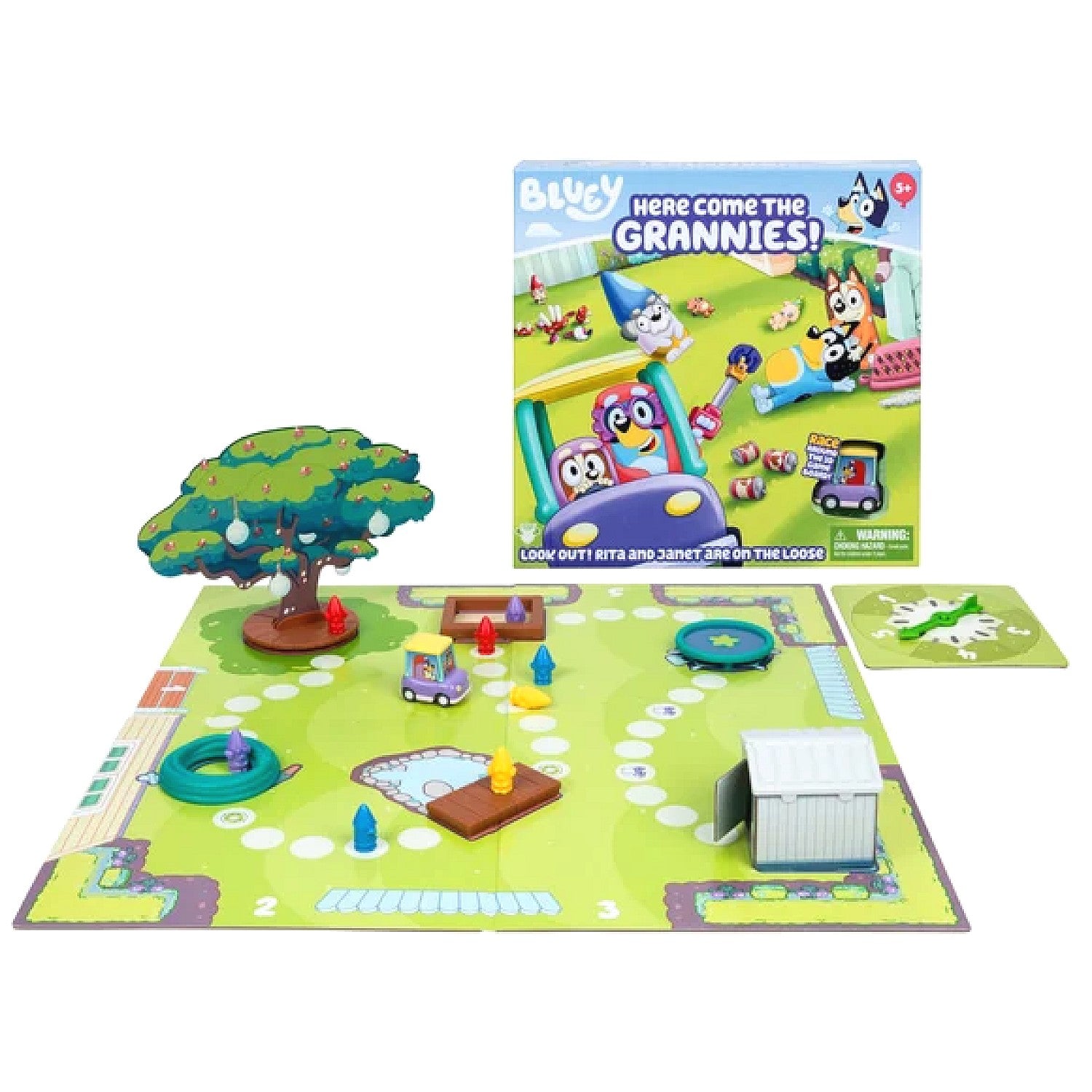 Bluey - Here Come The Grannies! Board Game - Moose Games