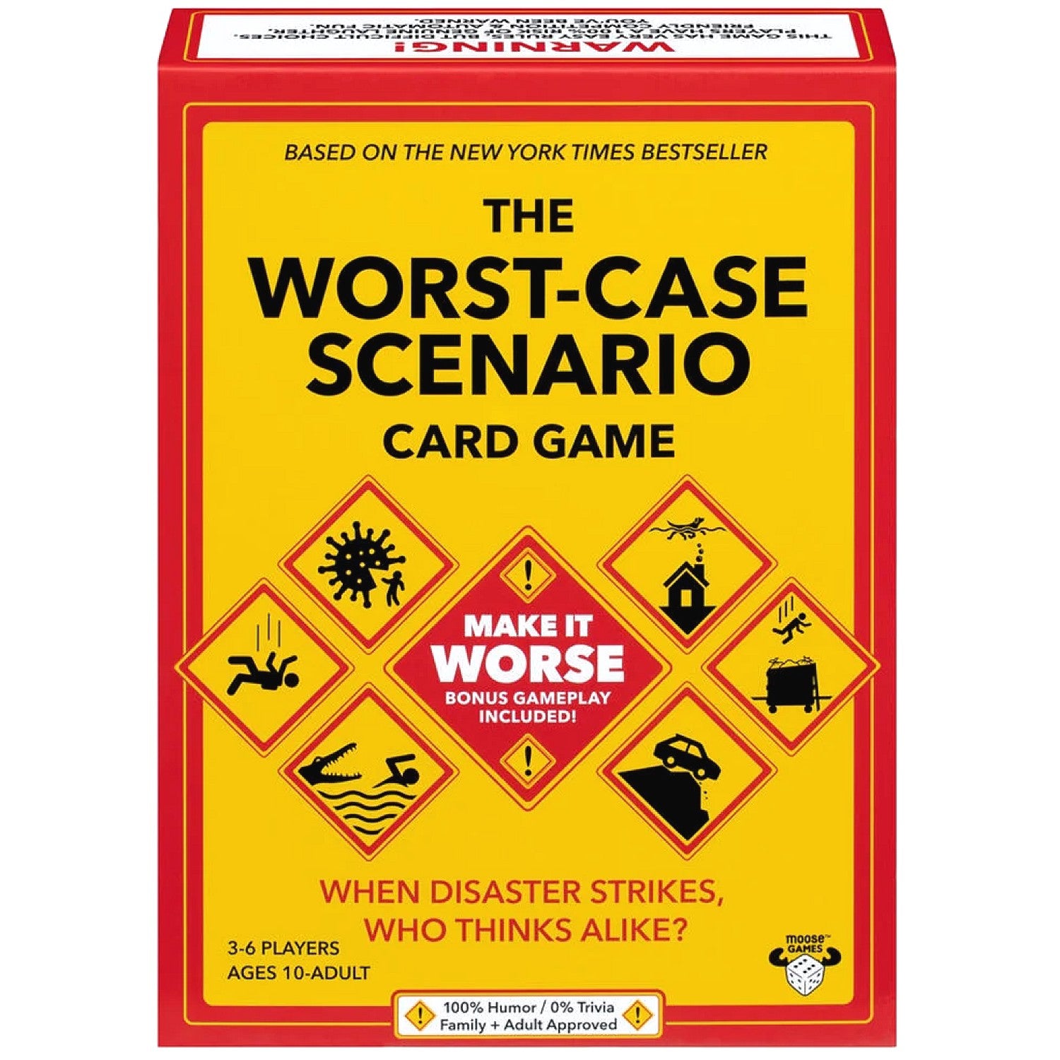 Moose Games - The Worst-Case Scenario Card Game Bonus Edition