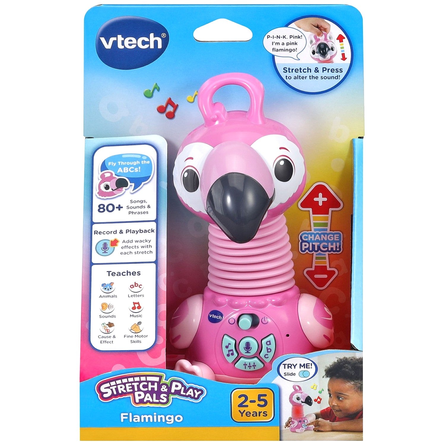 VTech - Stretch & Play Pals Flamingo