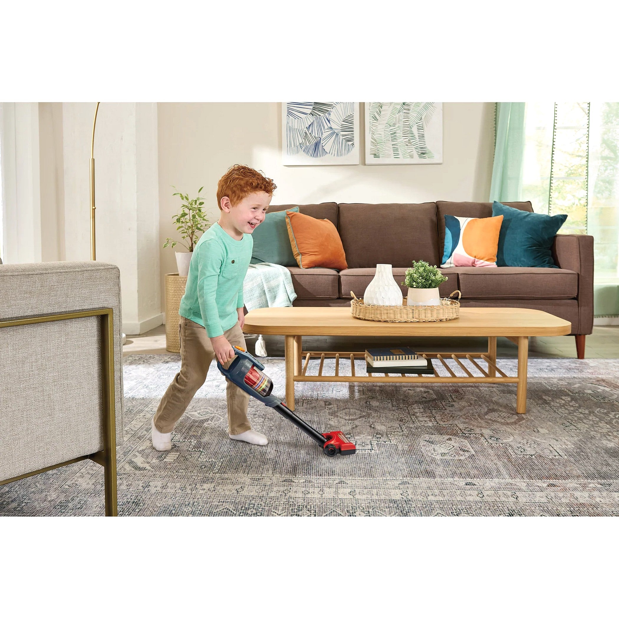 VTech - Tidy Up Vacuum Red