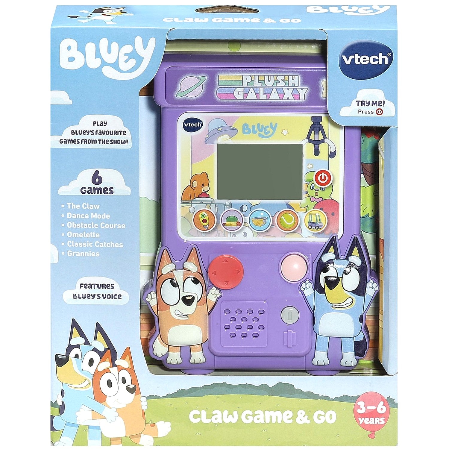 VTech - Bluey Claw Game & Go