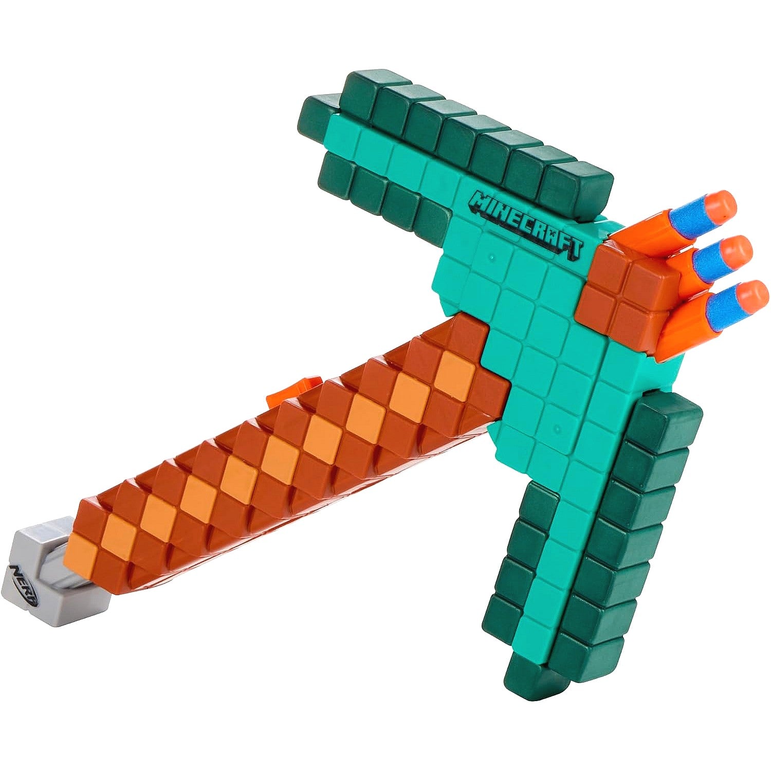 Nerf - Minecraft Diamond Pickaxe Dart Blaster - Hasbro