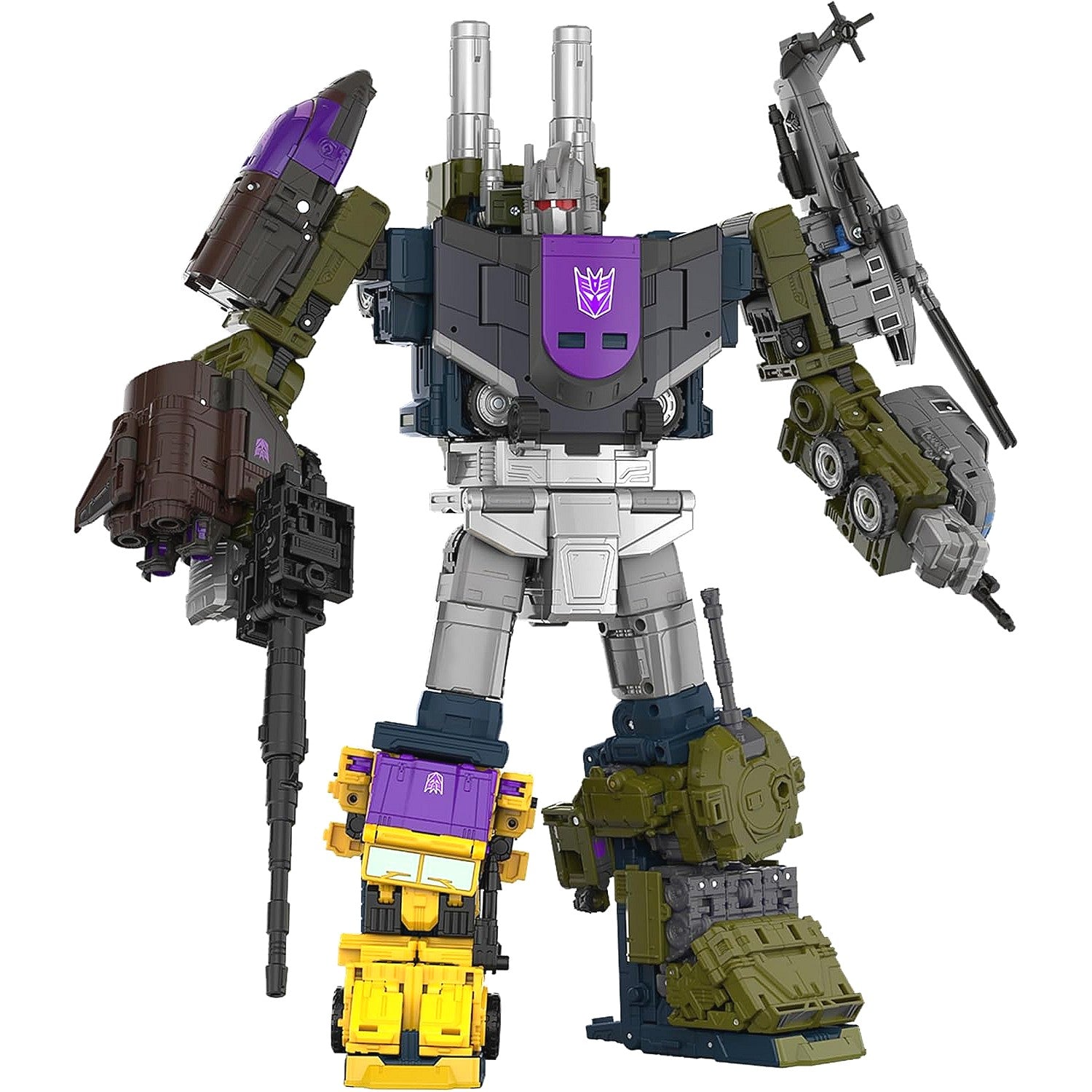 Transformers - Age of the Primes Combaticon Onslaught Commander Class 6.75-Inch Converting Action Figure - Hasbro