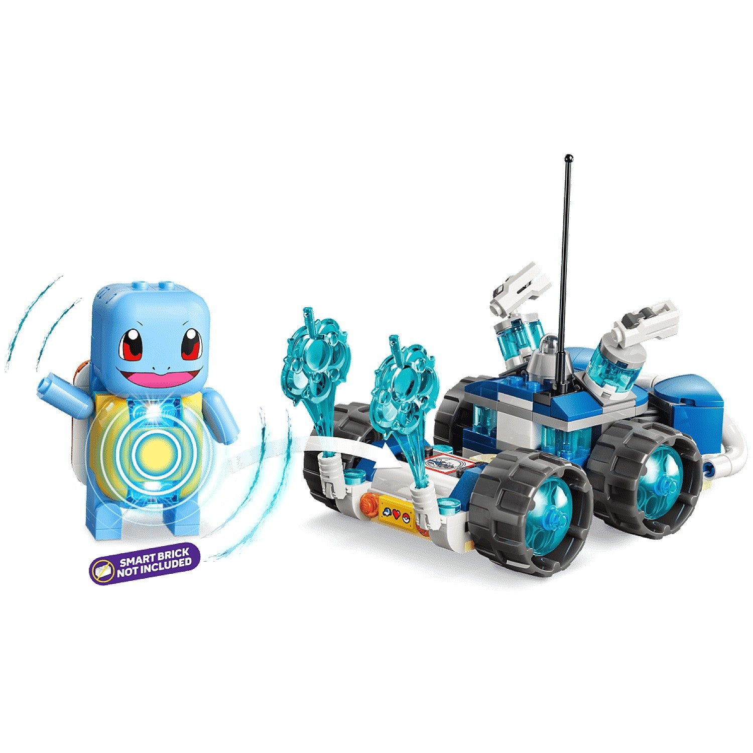LEGO 72156 SMART Play™ Compatible Trainer's Buggy Adventure with Squirtle - Pokemon