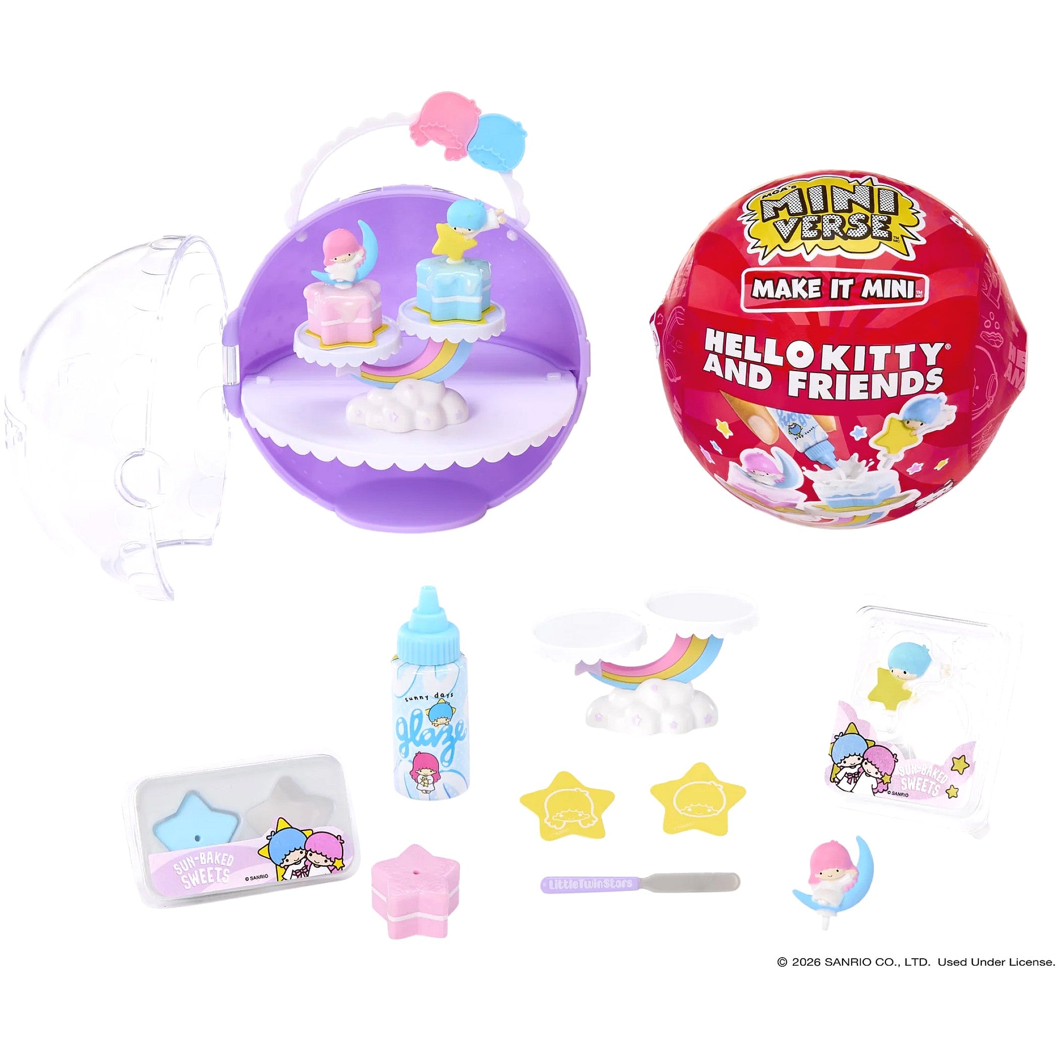 MGA's - Miniverse Make It Mini Series 4 Mystery Sanrio Hello Kitty Blind Capsule