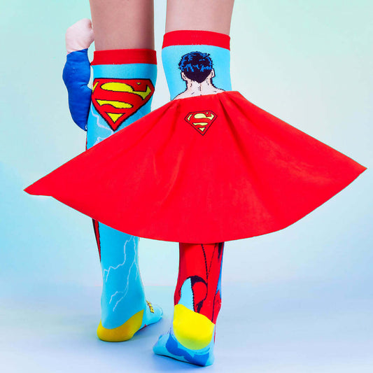 Madmia - Superman Socks Kids & Adults Age 6y+