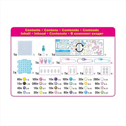Aquabeads - Mystic Unicorn Set 1500 Beads
