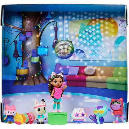 Gabby's Dollhouse - Gabby's Dollhouse Deluxe Dance Party Figure Set