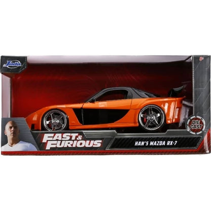 Jada Toys - Fast & Furious Han's Mazda RX-7 1:24 Scale Diecast Vehicle