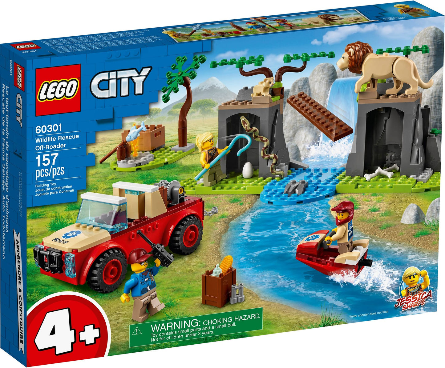 LEGO 60301 Wildlife Rescue Off-Roader - City 4+