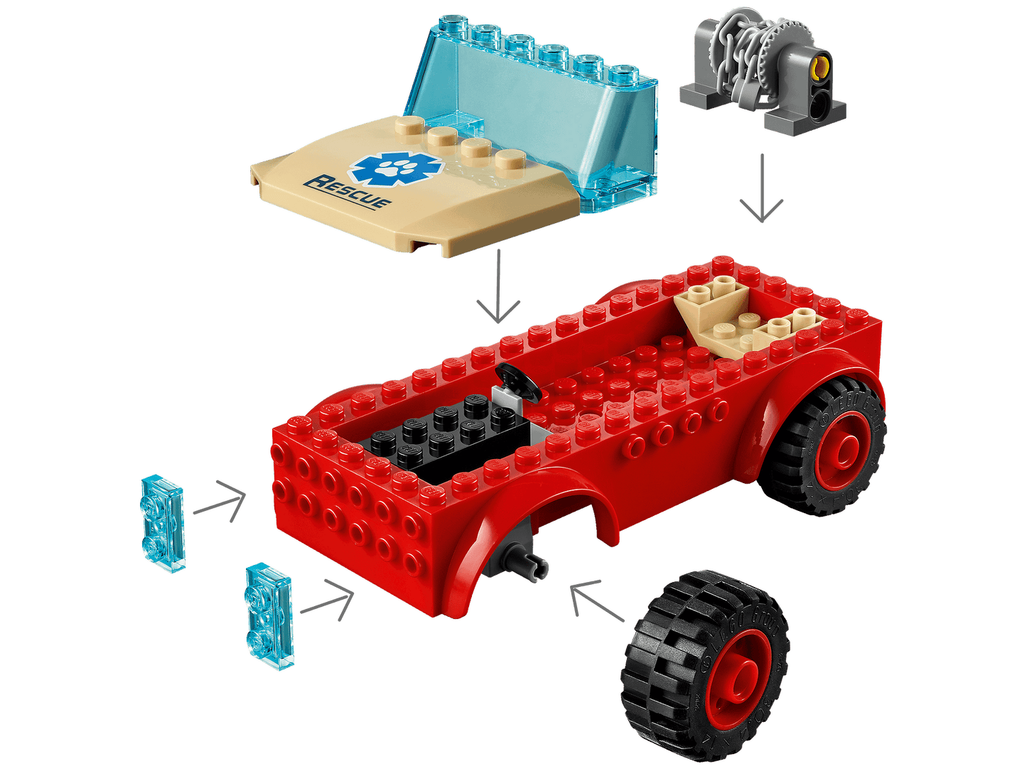 LEGO 60301 Wildlife Rescue Off-Roader - City 4+