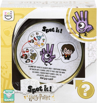 Moose -  Games Spot It Harry Potter Card Game