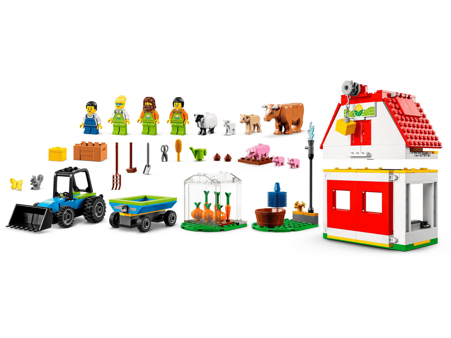LEGO 60346 Barn & Farm Animals - City Farm 4+