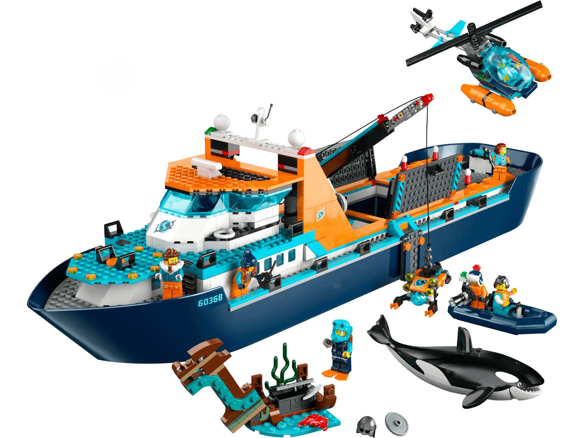 LEGO 60368 Arctic Explorer Ship - City