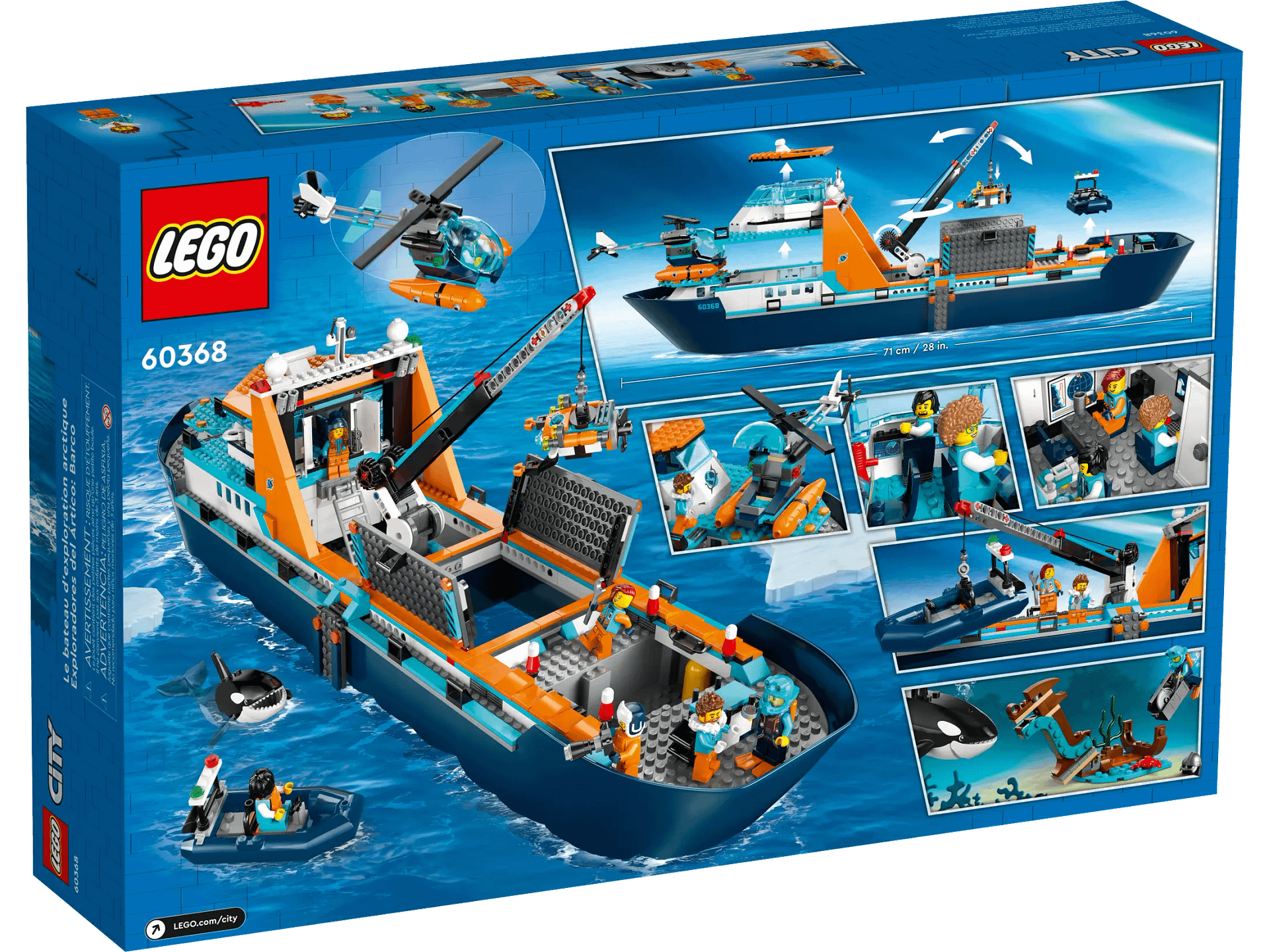LEGO® 60368 Arctic Explorer Ship - City