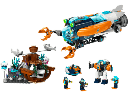 LEGO 60379 Deep-Sea Explorer Submarine - City