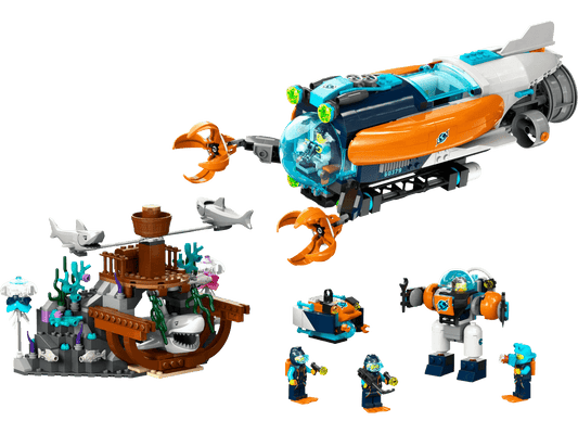 LEGO 60379 Deep-Sea Explorer Submarine - City