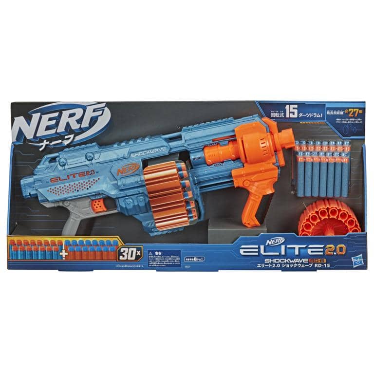 Nerf -  Elite 2.0 Shockwave Blaster Gun Rd-15
