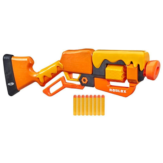 Nerf -  Roblox Adopt Me! - Bees! Lever Action Blaster 8 Nerf Elite Darts Code To Unlock In-game Virtual Item