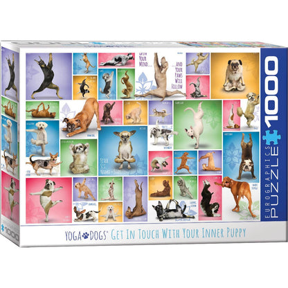 Eurographics - Yoga Dogs - Jigsaw Puzzle 1000 Pieces