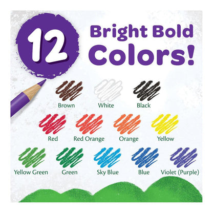 Crayola - Pencils Full Size 12 Count