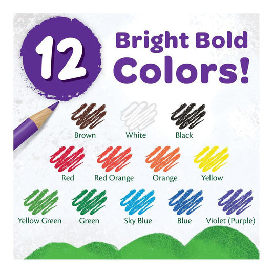Crayola - Pencils Full Size 12 Count