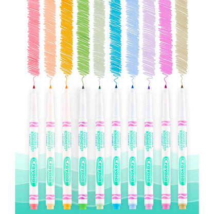 Crayola - Colors Of Kindness Fineline Washable Markers 10 Pack