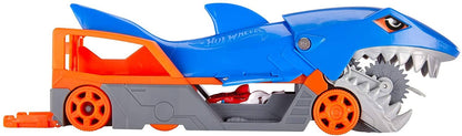 Hot Wheels - ® - Shark Chomp Transporter Playset With One 1:64 Scale Car Mattel