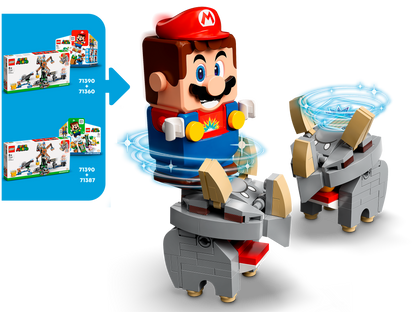 LEGO 71390 Reznor Knockdown Expansion Set - Super Mario