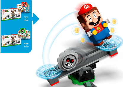LEGO 71390 Reznor Knockdown Expansion Set - Super Mario