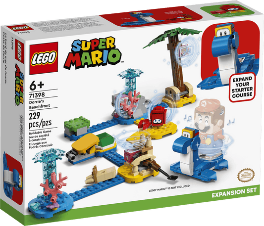 LEGO 71398 Dorrie’s Beachfront Expansion Set - Super Mario