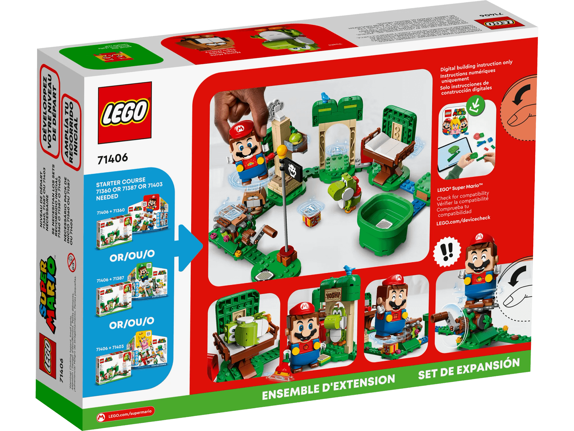 LEGO® 71406 Yoshi s Gift House Expansion Set - Super Mario™