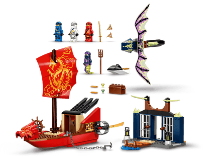 LEGO 71749 Final Flight of Destiny's Bounty - Ninjago 4+