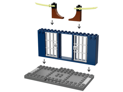 LEGO 71749 Final Flight of Destiny's Bounty - Ninjago 4+