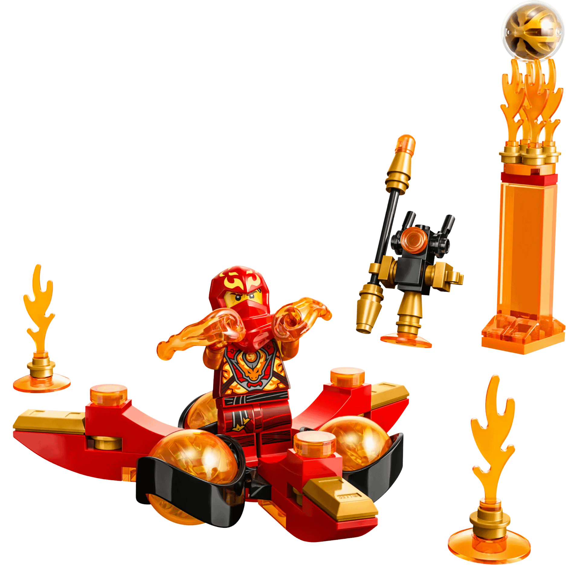 LEGO 71777 Kai s Dragon Power Spinjitzu Flip - Ninjago