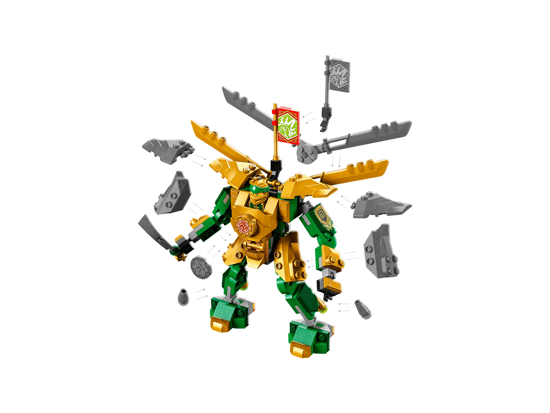 LEGO 71781 Lloyd's Mech Battle EVO - Ninjago