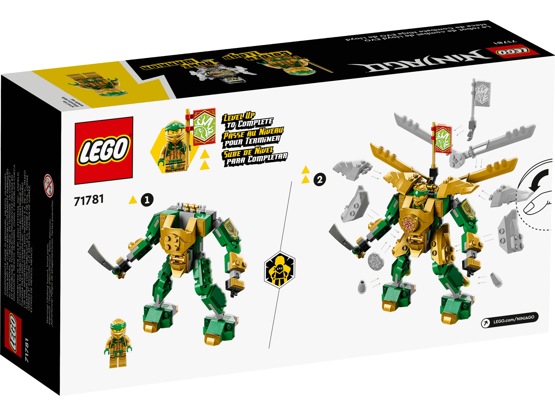 LEGO 71781 Lloyd's Mech Battle EVO - Ninjago