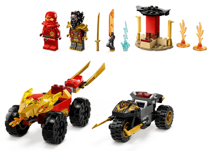 LEGO 71789 Kai and Ras's Car and Bike Battle - Ninjago 4+